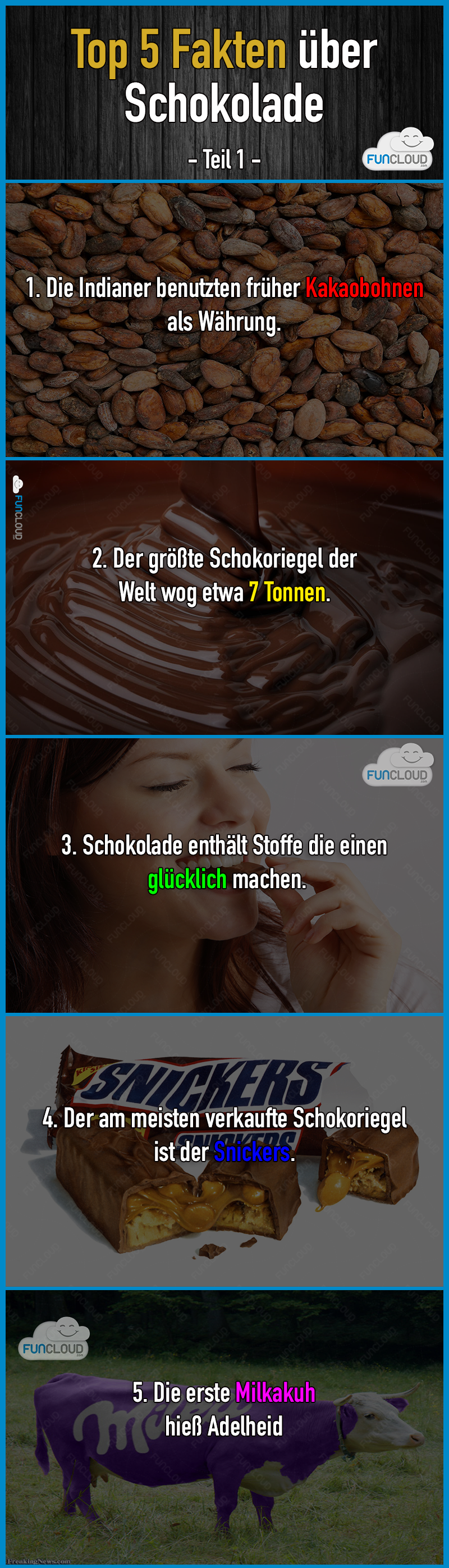 Top Fakten Über Schokolade (Teil 1)