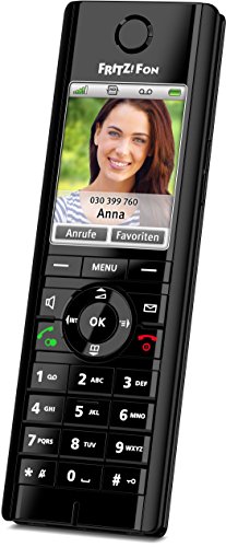 AVM FRITZ!Fon C5 DECT-Komforttelefon für FRITZ!Box (hochwertiges Farbdisplay, HD-Telefonie, Internet-/Komfortdienste, Steuerung FRITZ!Box-Funktionen)