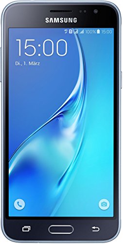 Samsung Galaxy J3 (2016) DUOS Smartphone (5,0 Zoll (12,63 cm Touch-Display, 8 GB Speicher, Android 5.1) schwarz