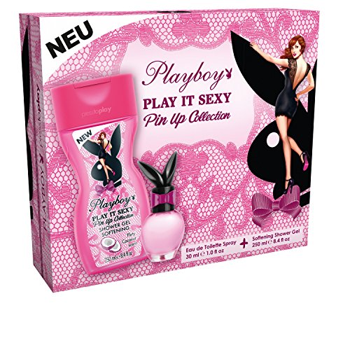 Playboy Sexy Pin Up EDT 30 ml and Shower Gel 250 ml, 1er Pack (1 x 1 Stück)