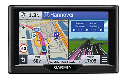 Garmin nüvi 57LMT Navigationsgerät (lebenslange Kartenupdates, Premium Verkehrsfunklizenz, 12,7cm (5 Zoll) Touchscreen)