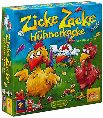 Zoch 601121800 - Zicke Zacke Hühnerkacke Kinderspiel