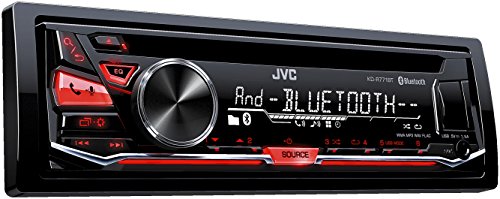 JVC KD-R771BT Autoradio USB/CD-Receiver mit Bluetooth inkl. A2DP schwarz