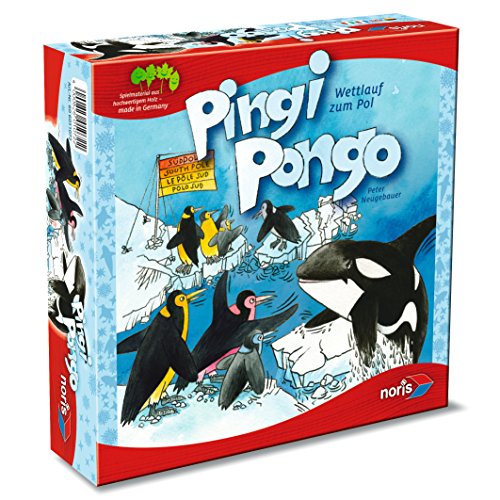 Noris Spiele 606011072 - Pingi Pongo, Kinderspiel