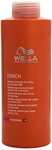 Wella Professionals Enrich unisex, Volumen Shampoo für feines bis normales Haar 1000 ml, 1er Pack (1 x 1 Stück)