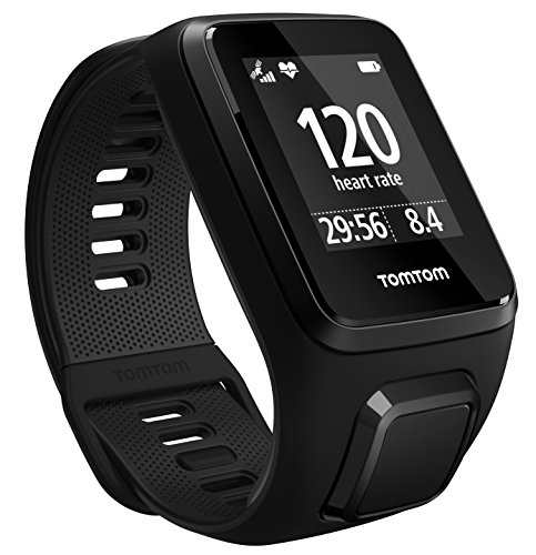 TomTom Spark 3 Cardio GPS-Fitnessuhr (Routenfunktion, Eingebauter Herzfrequenzmesser, Multisport-Modus, 24/7 Aktivitäts-Tracking)