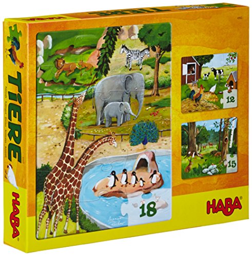 HABA 4960 - Puzzles Tiere