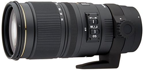 Sigma 70-200 mm F2,8 EX DG OS HSM-Objektiv (77 mm Filterdurchmesser) für Canon Objektivbajonett