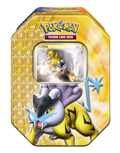 Pokemon PL Tin Deck Box #17 Raikou