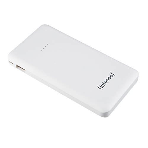 Intenso Powerbank 7332532 Slim externes Ladegerät (10000mAh, geeignet für Smartphone/Tablet PC/MP3 Player/Digitalkamera) weiß