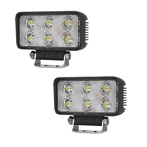 SAILUN 18W * 2 Arbeitsleuchte LED Light Bar Offroad Zusatz Scheinwerfer Auto Beleuchtung Arbeitsscheinwerfer Wasserdicht IP67 für Jeep PKW 4WD SUV ATV