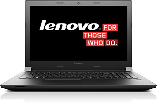 Lenovo B50-45 39,6 cm (15,6 Zoll HD LED Anti-Glare) Notebook (AMD A6-6310, 1,8GHz, 8GB RAM, 500GB HDD, DVD-RW, Win 7 HP) schwarz