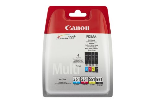 Canon CLI551 Tintenpatrone 6509B008 cyan/magenta/gelb/schwarz