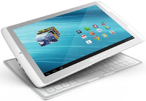 Archos 101XS 25,7 cm (10,1 Zoll) Tablet-PC (Touchscreen, ARM Cortex, 1.5 GHz Multicore, 1 GB RAM, 16 GB Flash, Android 4.0) inkl. Coverboard weiß/silber