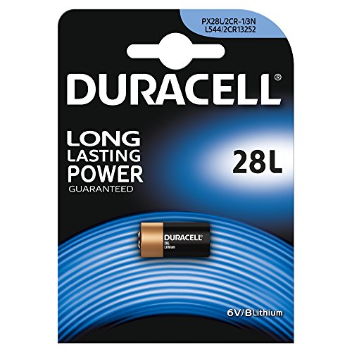Duracell 28L Lithium-Hochleistungsbatterie (2CR11108) 1 Stück