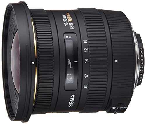Sigma 10-20 mm F3,5 EX DC HSM-Objektiv (82 mm Filtergewinde) für Nikon Objektivbajonett
