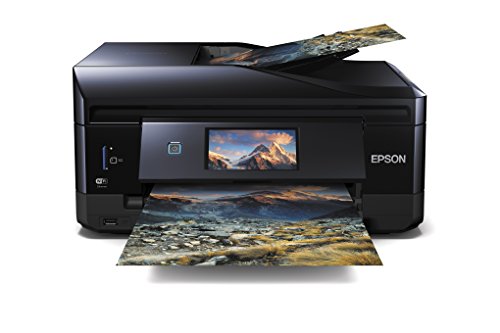 Epson Expression Premium XP-830 Tintenstrahl-Multifunktionsdrucker (Scanner, Kopieren, Fax) schwarz