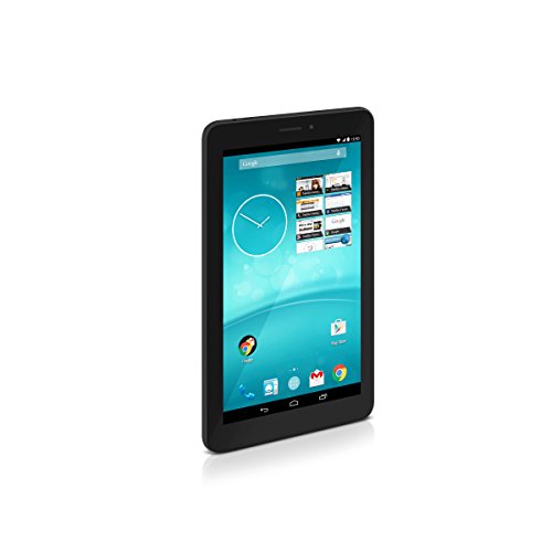 TrekStor SurfTab breeze 7.0 quad 3G, 17,78 cm (7 Zoll Android-Tablet), Touch-Display (IPS), Quad-Core, 512 MB RAM, 8 GB Speicher, WiFi, 3G, Android 4.4.2, schwarz