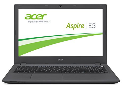 Acer Aspire E 15 (E5-573-33DE) 39,62 cm (15,6 Zoll Full HD) Notebook (Intel Core i3-5005U, 4GB RAM, 500GB SSHD, Intel HD Graphics 5500, DVD, Win 10 Home) schwarz