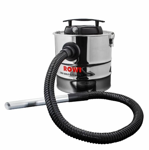 Rowi Aschesauger RAS 800/18/1 Inox Basic, 800 W 18 Liter