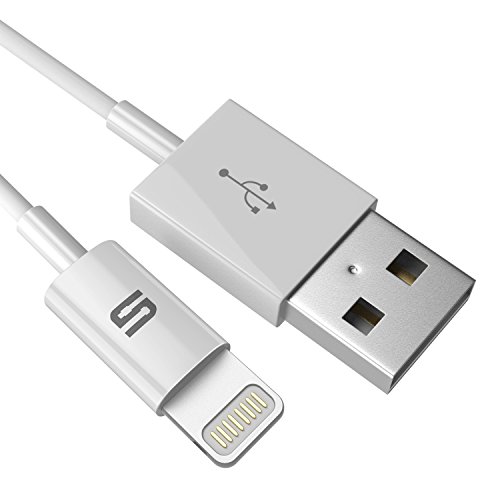 Lightning Kabel Syncwire iPhone Ladekabel 1m - Lebenslange Garantieserie - [Apple MFi zertifiziert] Ladekabel für iPhone 6 Plus 6S SE Plus 5S 5C 5, iPad Air 2, Mini 3, iPod 5 und iPod Nano 7 - Weiß