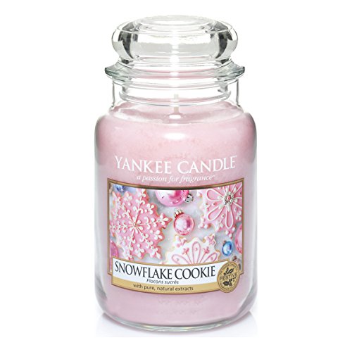 Yankee Candle 1275342E Snowflake Cookie Cassis Grosses Jar