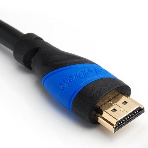 KabelDirekt 20m HDMI Kabel / kompatibel mit HDMI 2.1, 2.0a, 2.0, 1.4a (Ultra HD, 4K, 3D, Full HD, 1080p, HDR, ARC, Highspeed mit Ethernet)  - TOP Series