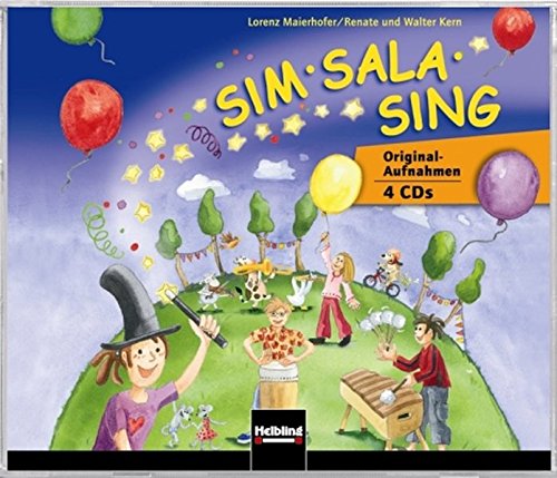 Sim Sala Sing. 4 AudioCDs: Originalaufnahmen 4 CDs. CDs zum gleichnamigen Liederbuch mit Originalaufnahmen zu 127 ausgewählten Titeln.