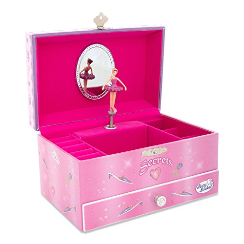 Prinzessin Schmuckkästchen - Rosa Spieluhr für Kinder Mädchen - Lucy Locket