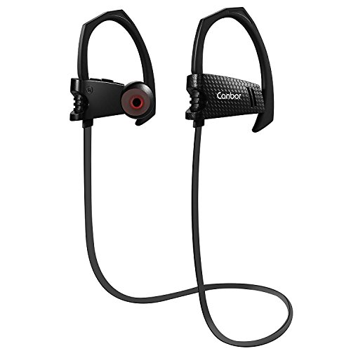Bluetooth Kopfhörer, Canbor Bluetooth 4.1 Kopfhörer In Ear Stereo Headset Kabelloser Schweißabweisend Sport Ohrhörer mit Mikrofon für Apple iPhone, iPad, Samsung und andere Android Handys