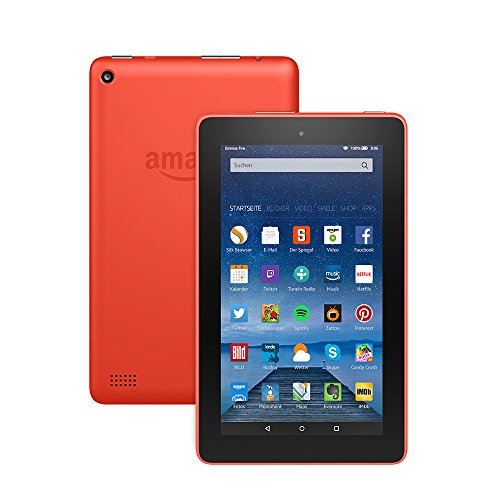 Fire-Tablet, 17,7 cm (7 Zoll) Display, WLAN, 8 GB (Orange) - mit Spezialangeboten