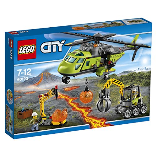 LEGO City 60123 - Vulkan-Versorgungshelikopter