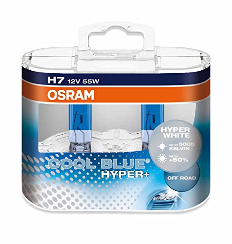 Osram 62210CBH+-HCB Cool Blue Hyper+, H7, Duo Box