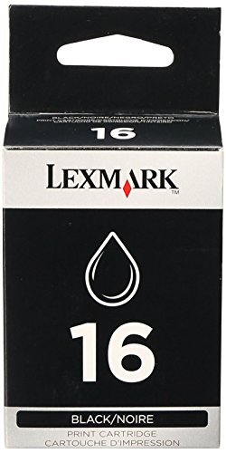 Lexmark Patrone Nr.16 Tinte 335 Seiten Z13/Z23/Z24/Z25/Z33/Z34/Z602/X75/X1150/i3, schwarz