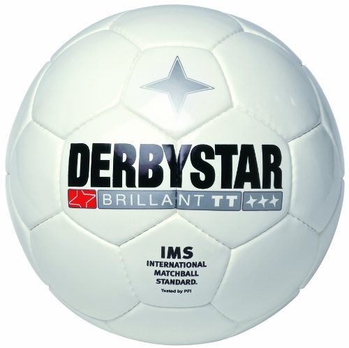 Derbystar Fussball Brillant TT, Weiss, 5, 1181500100
