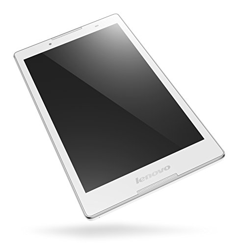 Lenovo TAB 2 A8-50 20,3 cm (8 Zoll HD IPS) Tablet (MediaTek 8735 Quad-Core Prozessor, 1,3GHz, 1GB RAM, 16GB eMMC, 2MP + 5MP Kamera, Touchscreen, LTE, Android 5.0) weiss