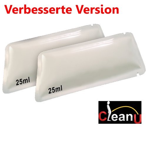 2x CleanUrin CleanU künstliches Urin (2x25ml Beutel) verbesserte Version synthetisches sauberes Urin Clean