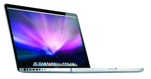 Apple MacBook Pro MB604D/A 43,2 cm (17 Zoll) WXGA+ Notebook (Intel Core 2 Duo 2,6GHz, 4GB RAM, 320GB HDD, nVidia GeForce 9400M, DVD+- DL RW, Mac OS)