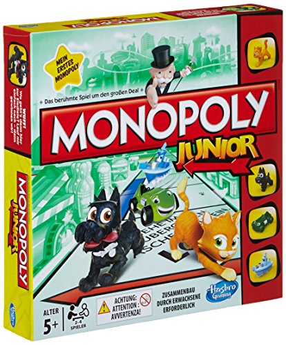 Hasbro Spiele A6984100 - Monopoly Junior, Familienspiel