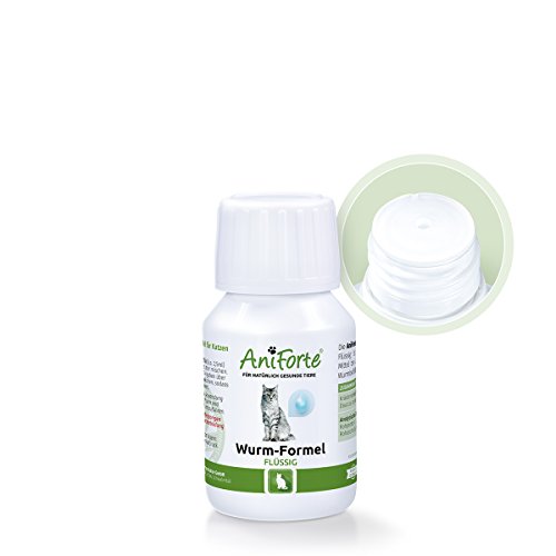 AniForte Flüssige Wurm-Formel Mild 50 ml - Naturprodukt für Katzen