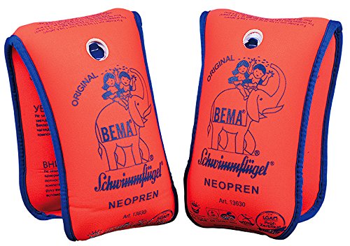 Bema 18004 - Happy People, Neopren Schwimmflügel, 11-30 kg, orange