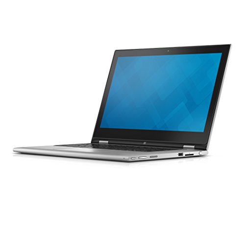 Dell 7359-4839 33,8 cm (13,3 Zoll) Notebook (Intel Core i7 6500U, 8GB RAM, 256GB HDD, Win 10 Home Touchscreen) schwarz/silber