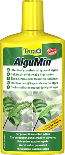 Tetra AlguMin (zur sicheren Algenbekämpfung auf milde biologische Weise, schnell und hochwirksam gegen alle Algenarten), 500 ml Flasche