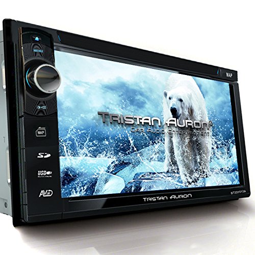 Tristan Auron BT2D7013B Autoradio | 6,5'' Touchscreen | Navi Europa | Freisprechfunktion| USB/SD-Slot | CD/DVD | 2 DIN