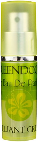 Greendoor Eau de Parfum (EdP) Brilliant Green, strahlend frisches Damen Bio Parfüm aus der Manufaktur, Taschenzerstäuber mit Vaporisateur