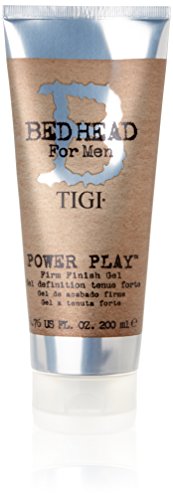 Tigi Bed Head Men Power Play Firm Finishing Gel, 1er Pack (1 x 200 ml)
