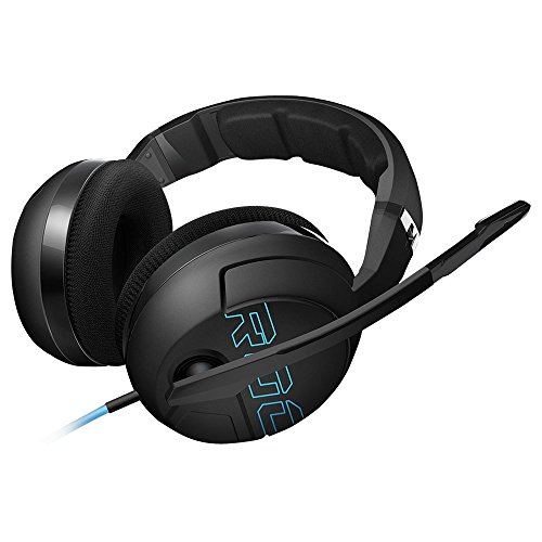Roccat Kave XTD Stereo Premium Over-Ear Gaming Headset (50 mm Speaker, abnehmbares Mikrofon, 2 x 3,5 mm Klinke)