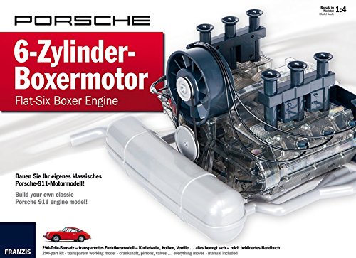 Porsche 6-Zylinder-Boxermotor - Flat-Six Boxer Engine: Bauen Sie Ihr eigenes klassisches Porsche-911-Motormodell! Build your own classic Porsche 911 engine model!