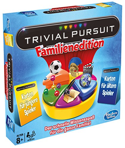 Hasbro Spiele 73013594 - Trivial Pursuit Familien Edition, Familienspiel