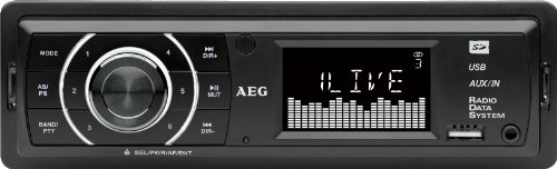 AEG AR 4027 MP3-Autoradio (PLL-Tuner, 4x 80 Watt, SD-Speicher, USB)